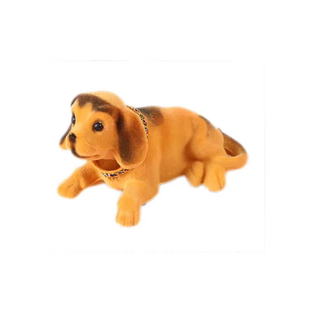 Car Dashboard Nodding Puppy Toys Cute Shaking Head Dog Doll Auto Decor Car Ornaments Kids Gift Auto Interior Accessories