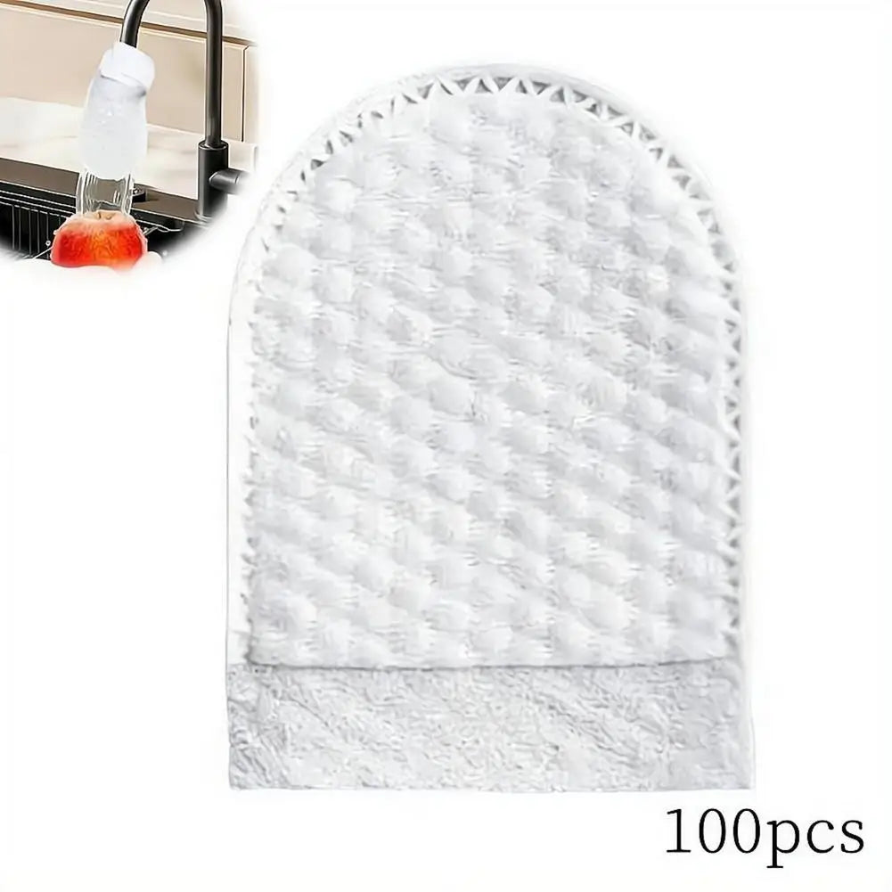 Disposable Faucet Filter Bags Universal Water Filter Accessory for Purifying Tap Water & Removing Impurities