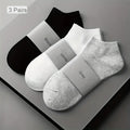 3/5/10PC Unisex Casual Plain Color Boat Socks Thin Breathable Comfy Anti Odor Sweat-absorbing Low Cut Ankle Socks For Men Women