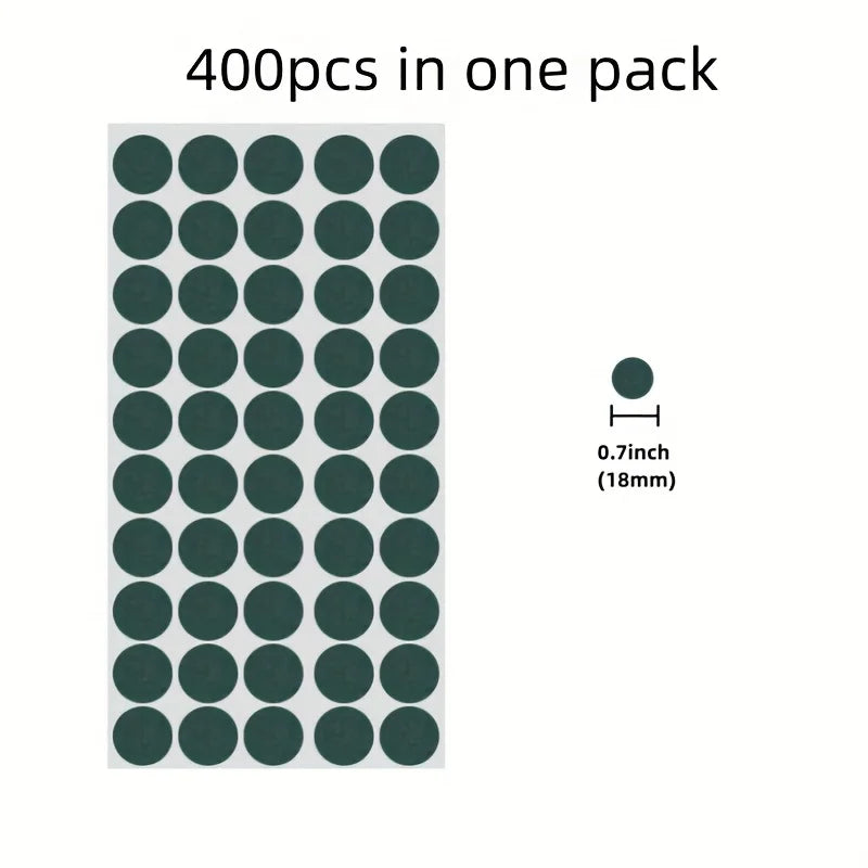 400 Pieces of Self-Adhesive Solid/Hollow 18650 Battery Insulation Pads, 18650 Battery Insulation Rings, 18650 High-Density Paper, Insulation Pad Circles, Single-Sided Adhesive Batteries