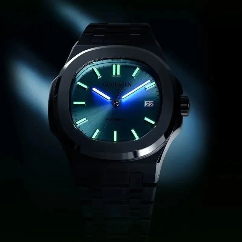 New 2026 Men's Quartz Wristwatch Luminous Man Watches Steel Strap Waterproof Wristwatches Men's Luxury Brand Watch