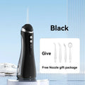 Electric oral irrigator 3 Cleaning Modes USB Rechargeable Waterproof IP65 Oral Irrigator 4 Nozzles Portable Dental Irrigators