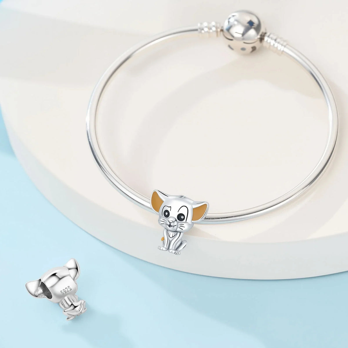 DSN 925 Silver King Of The Grasslands 2026 Charm Beads Pendant Fits Bracelet Necklace DIY Women Festival Party Jewelry Gifts