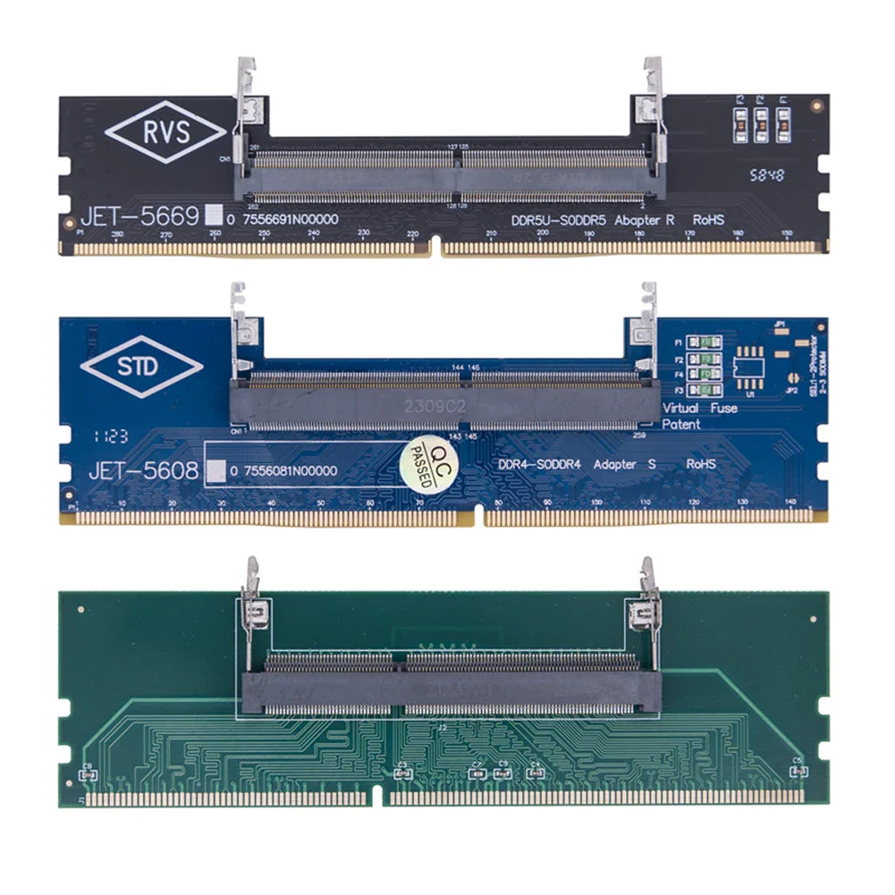SO-DIMM To PC DIMM Card Laptop To Desktop DDR3 DDR4 DDR5 Connector Card Memory Stick