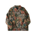 New Chinese Style Men's Clothing Trendy Casual Printed Jacket Men's Styles Domineering and Trendy Styles