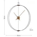 Silent Wall Clock Modern Minimalism Wall Clock Dining Room Large Decorative Hanging Clocks Living Room Aesthetic Accessories