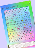 "Sparkle" Deco Beauty Nail Art Stickers