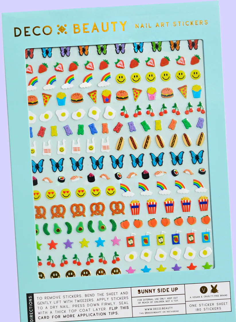 "Sunny Side Up" Deco Beauty Nail Art Stickers