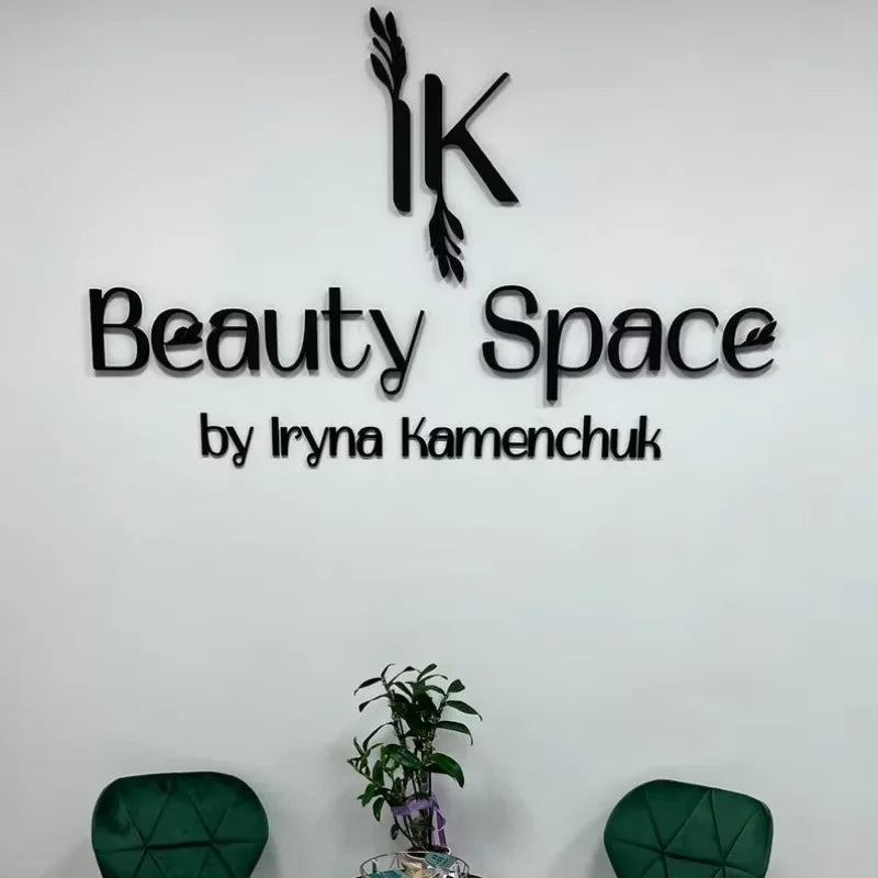 Laser Cut Logo Sign Custom 3D Office Sign Reception Sign Office Wall Decor 3D Beauty Salon Sign Aesthetic Business Signboard