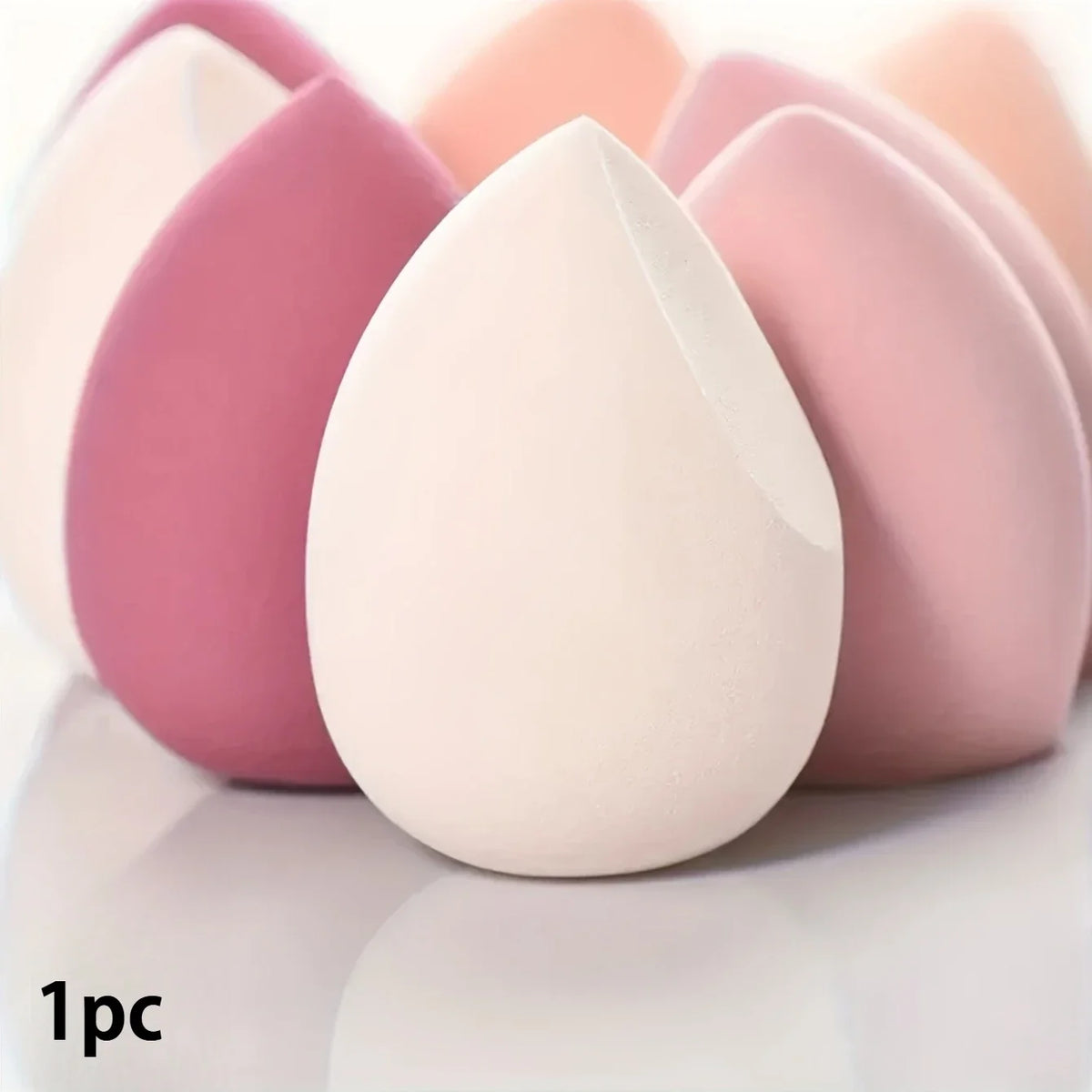 1pc Super Soft Makeup Sponge, Wet and Dry Use, Non-Latex Sponge Powder Puff, Suitable for Liquid Foundation, Cream, Powder
