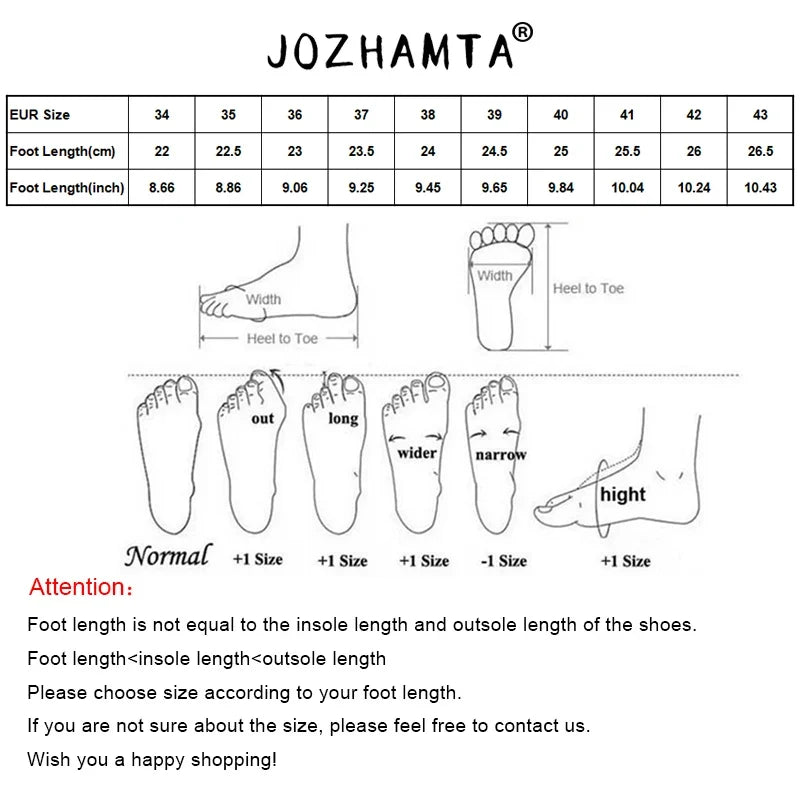 JOZHAMTA Size 34-43 Women Real Leather Casual Flats Slippers Comfort Slides Sandals Soft  Fashion 2025 Daily Home Outdoor