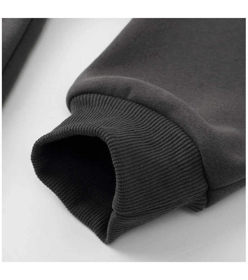 Hirsionsan Letter Print Women Sweatshirt 35% Cotton Soft Basic Loose Female Pullovers Korean Hoodies 2023 AutumnNew Y2k Fleece