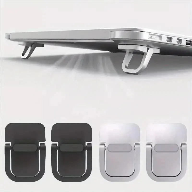 2-Pack Laptop Stand Set with Keyboard Riser & Elevator | Mini Portable  Laptop Supports for Desk