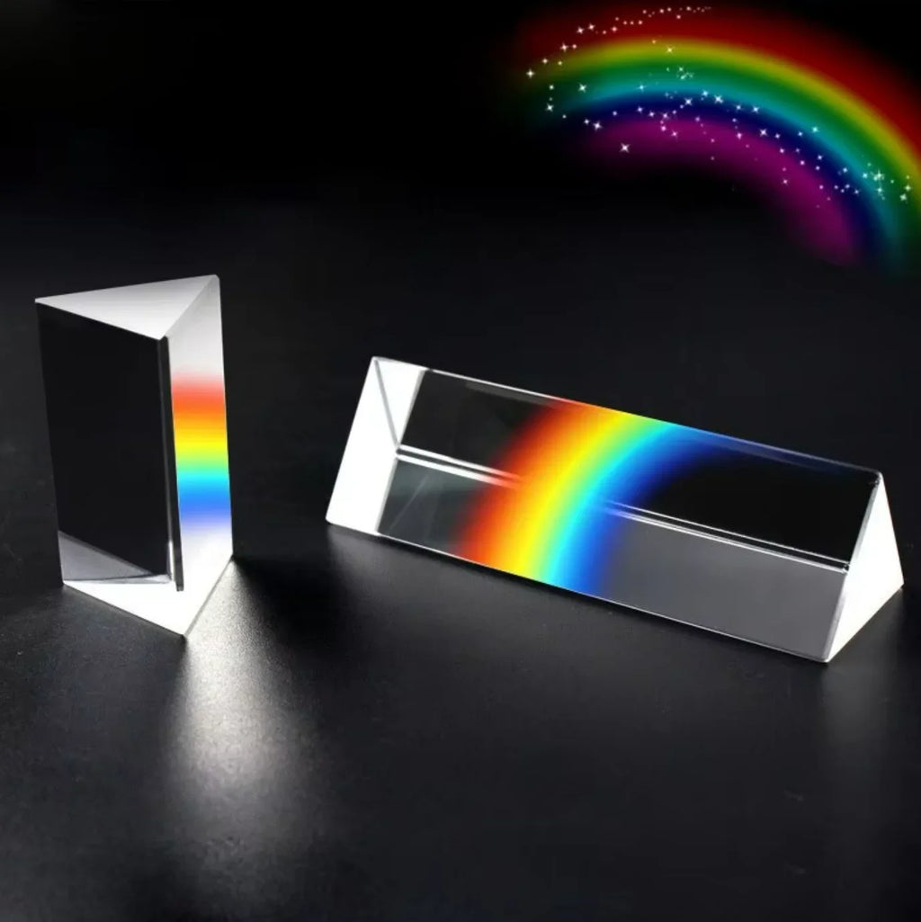 Optical Refraction Right Angle Triangular Prism Triangular Strip Photography Props Optical Physics Teaching Experimental GIFT