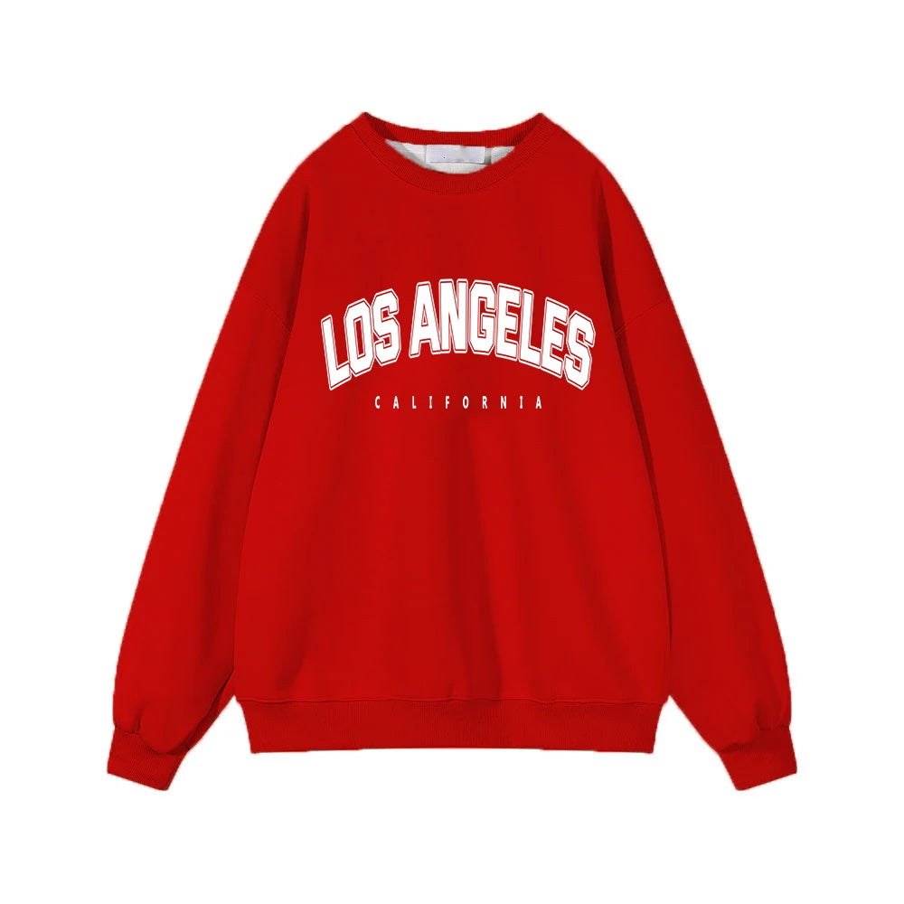 Hirsionsan Letter Print Women Sweatshirt 35% Cotton Soft Basic Loose Female Pullovers Korean Hoodies 2023 AutumnNew Y2k Fleece
