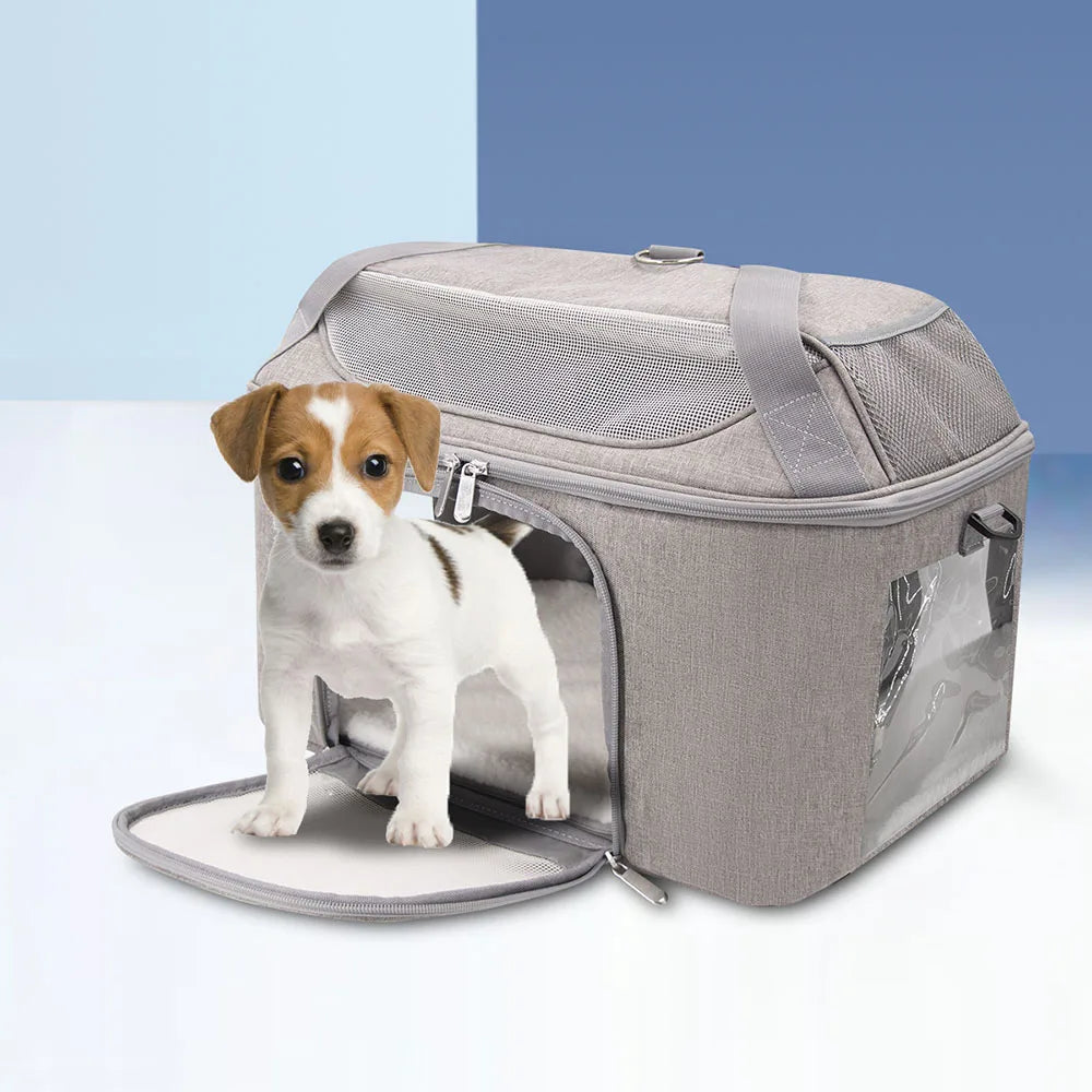 Pet Backpack Breathable Cat Carrier Bag Travel Airline Approved Transport Bag For Small Dogs and Cats