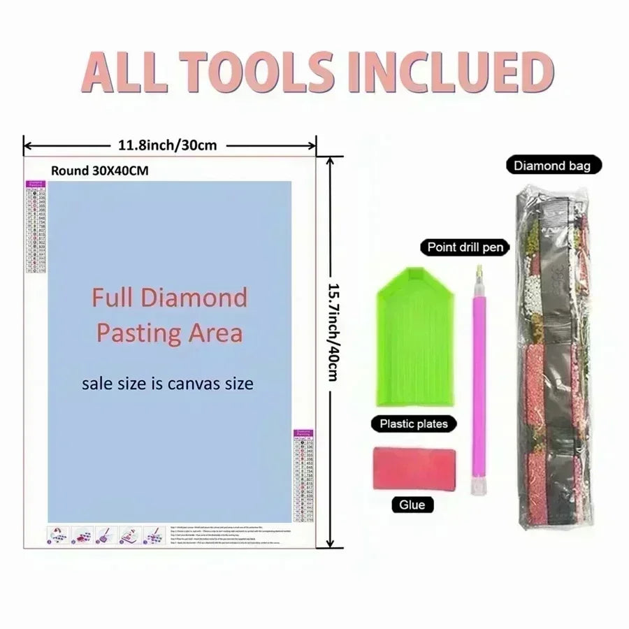 Neon Scream Ghost Face Killer with Knife 5D Full Drill Diamond Painting Kit DIY Embroidery Mosaic Horror Home Wall Decor