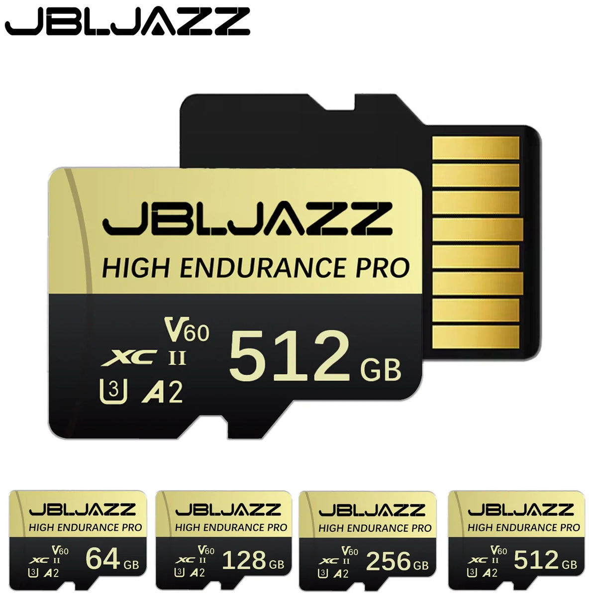 Micro SD Card High Speed Cartao De Memoria 128GB U3 V60 TF Flash Cards 64GB 256GB 512GB SD Memory Card For Phone Camera Drone