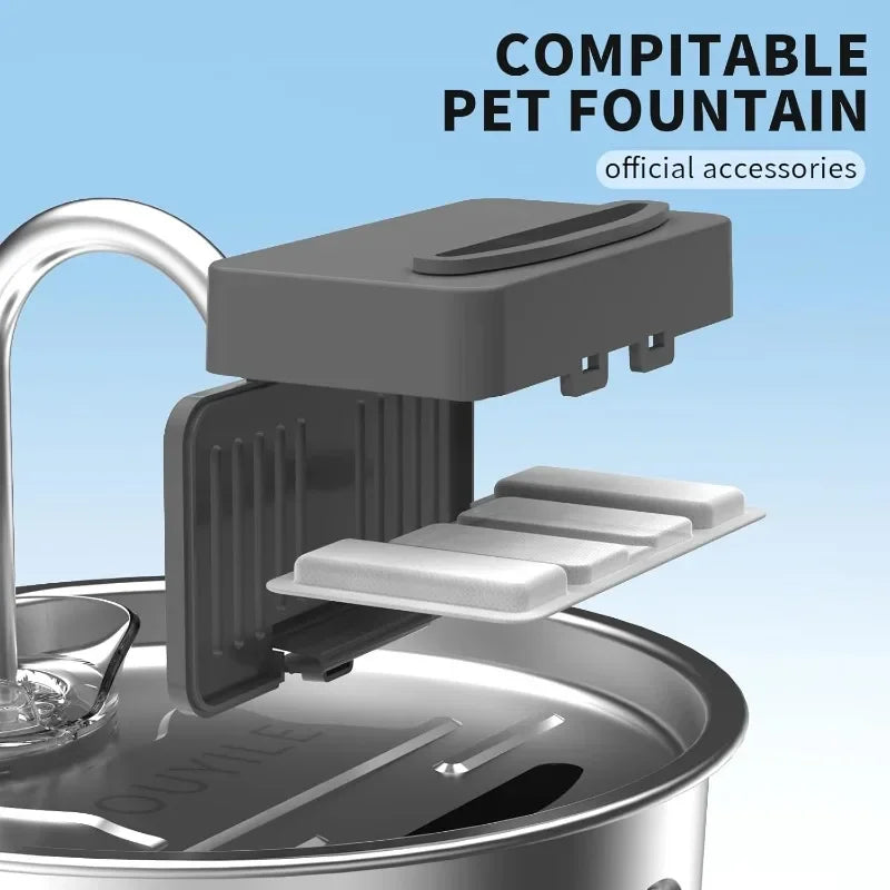 15/30pcs Cat Water Fountain Filter- Suit for Cat Dog Pet Water Fountain Cat Fountain Filter Replacement For TY09/TY10(2.2L/3.2L)