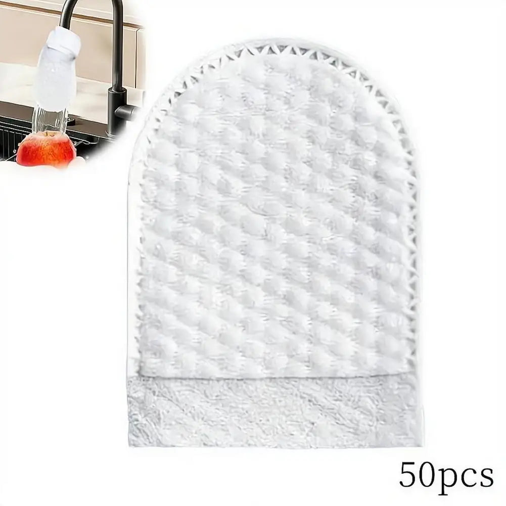Disposable Faucet Filter Bags Universal Water Filter Accessory for Purifying Tap Water & Removing Impurities
