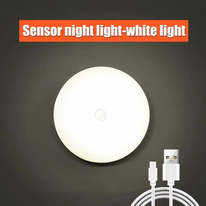 Rechargeable Motion Sensor Night Light,LED Closet Light,Cabinet Light,Wall Light for Kitchen,Bedroom,Bathroom,Hallway,Stairs