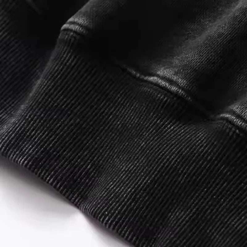 Ryomen Sukuna Graphic Hooded Jujutsu Kaisen Anime Streetwear Men Women Oversized Hoodies Washed Cotton Pullover Retro Sweatshirt