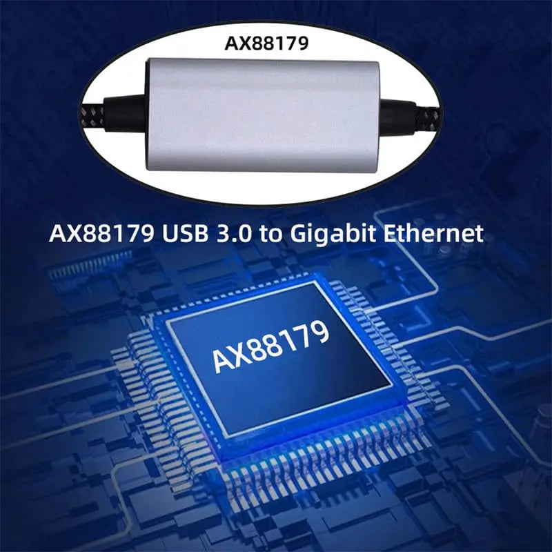 JonISerl USB to Ethernet Cable 6FT,USBC to RJ45 5G LAN Network Cable USB 3.0 A Type C Male to RJ45 Connector Compatible