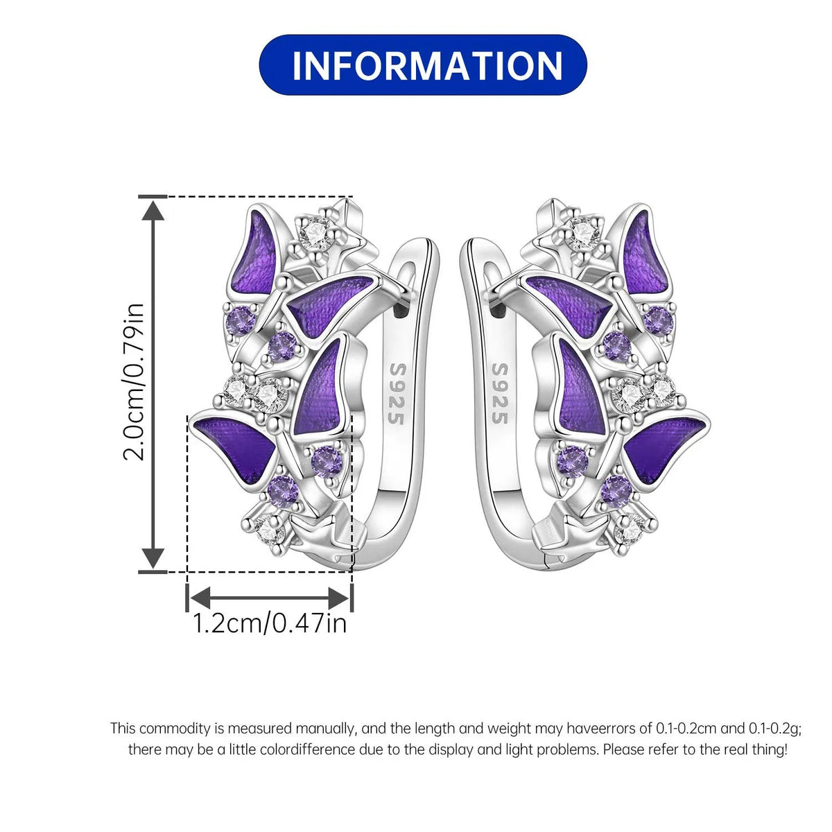 925 Sterling Silver Cute Lazy Cat Animal Pet Earrings Jewelry Hoop Earrings For Women Jewelry Birthday Party Fine Gifts