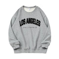 Hirsionsan Letter Print Women Sweatshirt 35% Cotton Soft Basic Loose Female Pullovers Korean Hoodies 2023 AutumnNew Y2k Fleece