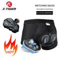 X-TIGER Men's Cycling Underwear with 5D Gel Cushioned MTB Boxer Cycling Shorts Road Cycling Underwear Cycling Equipment