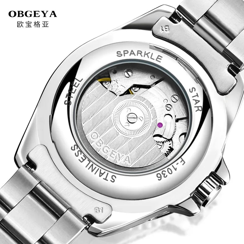 Oubogea Men's Luminous Mechanical Watch