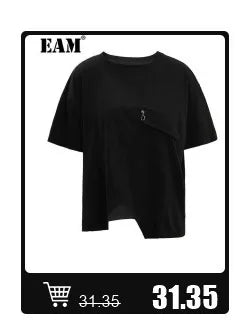 [EAM] Loose Fit Black Asymmetrical Big Size Sweatshirt New Turtleneck Long Sleeve Women Big Size Fashion Tide Spring 2026 OA869