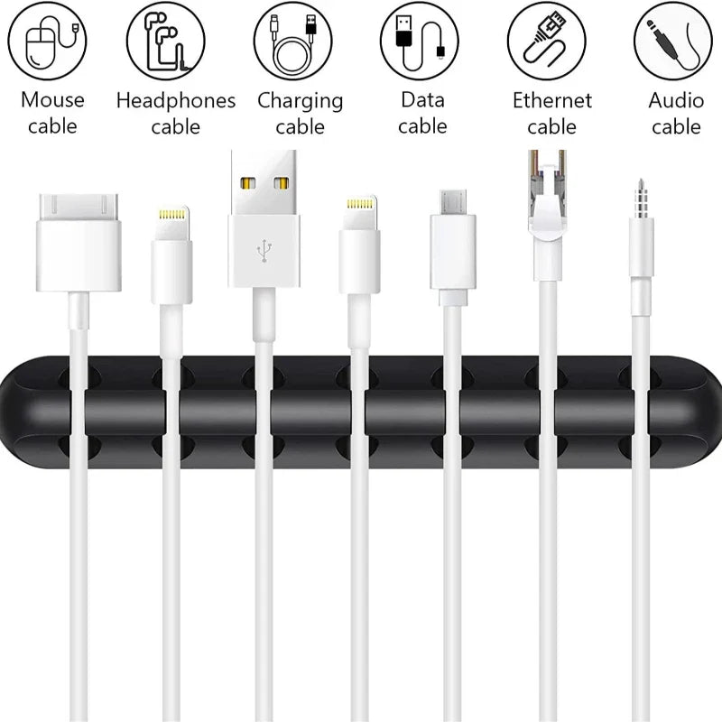 Wire Organizer Mobile Phone Charging Cable Data Cable Wire Routing Storage Cable Organizer Snap Clip