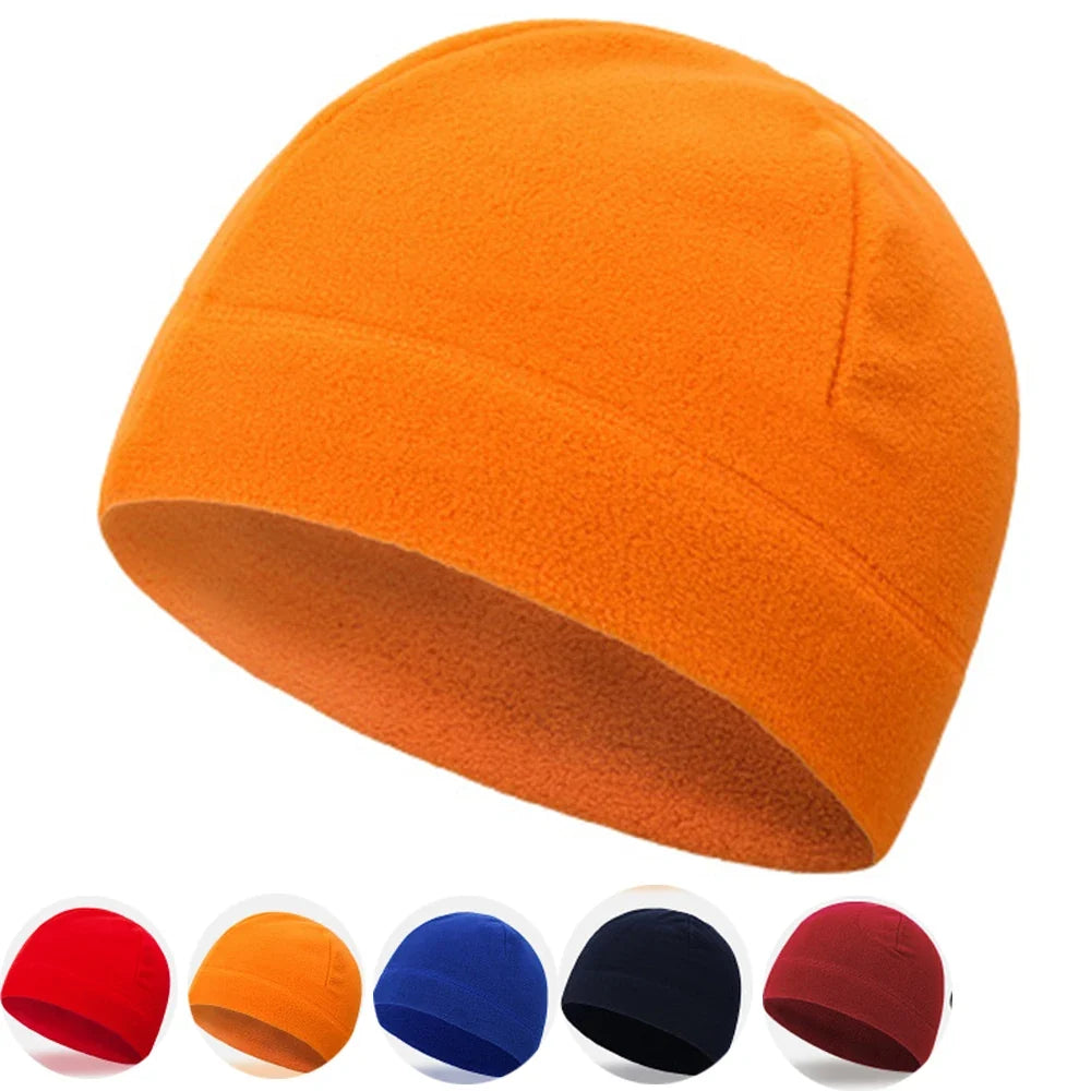 Outdoor Fleece Sports Hat Fishing Cycling Hunting Military Tactical Men Women Warm Windproof Winter Camping Hiking Caps