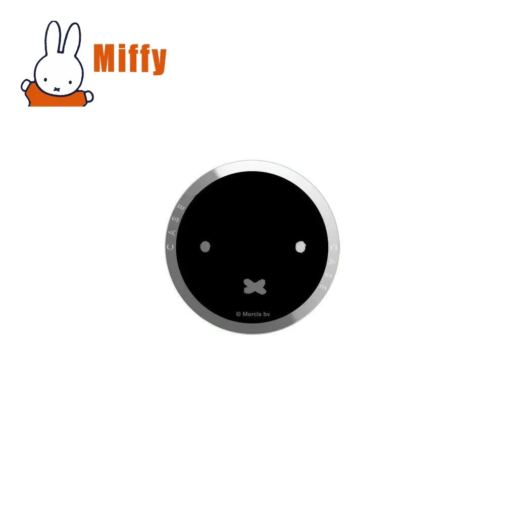 Kawaii Miffy Magnetic Phone Stand Cute Mirror Surface Foldable Portable Desk Holder Smartphone Viewing Streaming Girl Gift