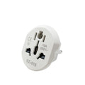 Universal Travel Adapter Converter 16A 250V Korea EU Plug 2 round Socket High Quality Wall Socket for AU US UK CN to EU KR
