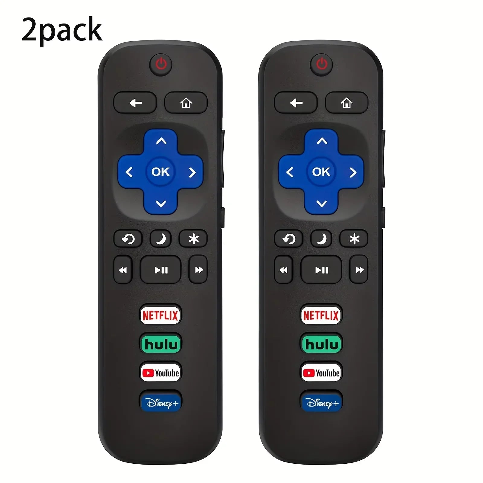 New Television Remote Control Replacement Remote Control For Roku TV 55UP120 32S4610R 50FS3750 32FS3700 32FS4610R 32S800 32S850