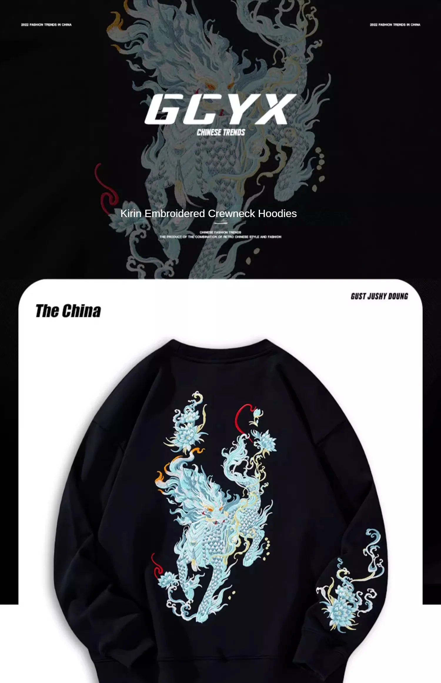 Vintage Hoodies Men Dragon Embroidery Hoodies Women Hip Hop Hooded Sweatshirt Chinese Streetwear Hoody Cotton Fleece Pullover