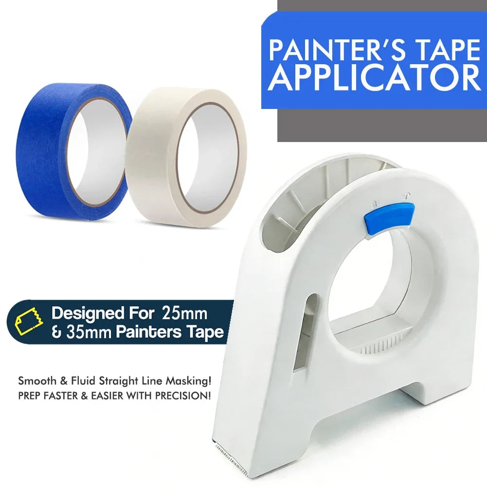 Masking Tape Applicator Tool Manual Paper Tape Dispenser for Wall Painting Caulking Aid Fall Home Renovation DIY Tool