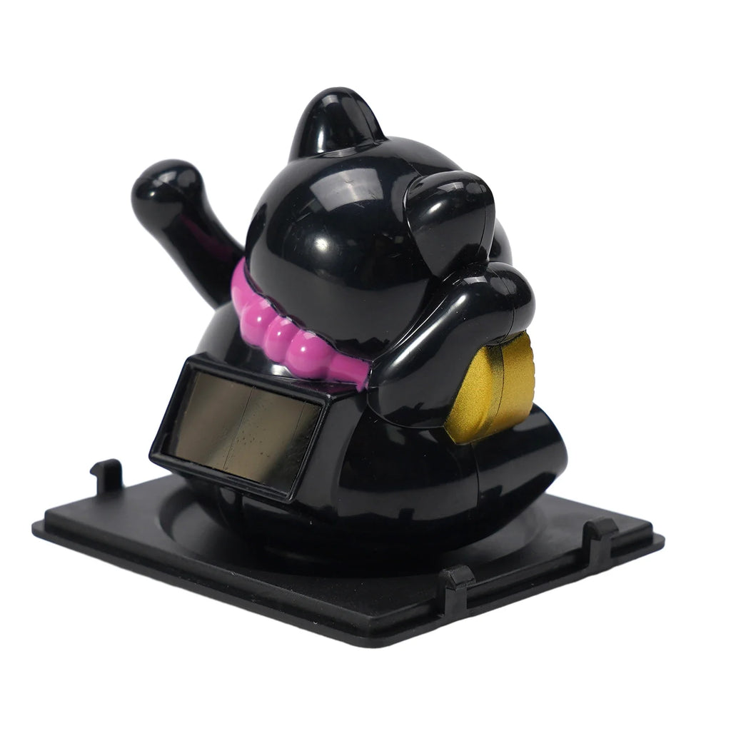 High Quality Lucky Cat Ornament Car Dashboard Decor Vehicle Accessories Automatic Waving Cartoon Decoration Interior