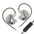 KZ Castor in Ear HiFi Earphone 2DD Dynamic High-end Tunable Balanced Armature Earphones Noise Cancelling with Detachable Cable