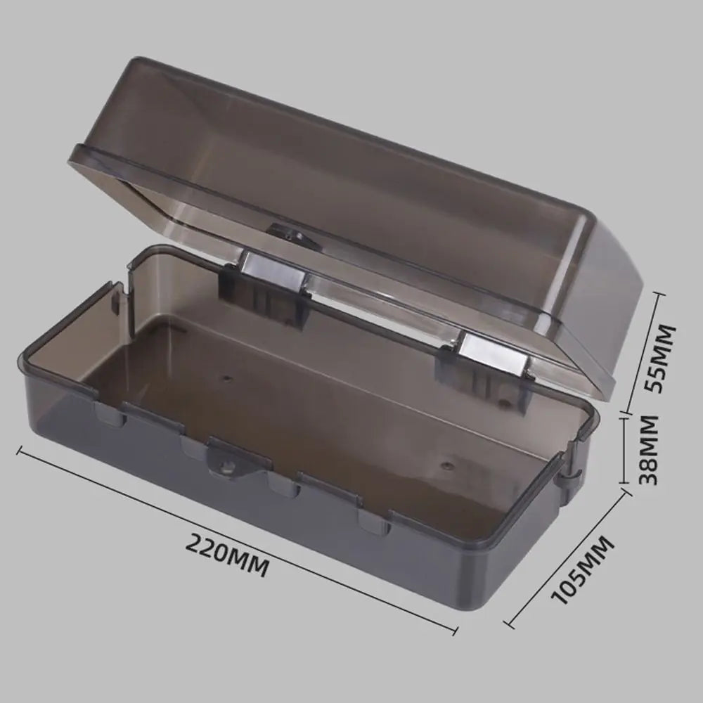 Durable Plastic Plug Box Anti-theft Waterproof Cable Management Box Protect Outlet Weatherproof Extension Lead Cover Outdoor
