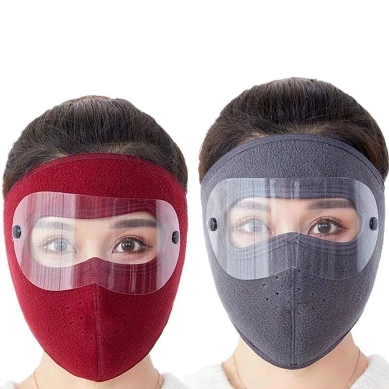 Winter Cycling Face Mask Windproof Men Women For Skiing Snowboarding Motorcycle Outdoor Sports Balaclava Cap Warmer Breathable