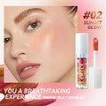 Shiny Diamond Highlighter Liquid Blush Brightening Pigmentation Facial Rouge Makeup 6 Shades Contouring Cheek Cosmetics