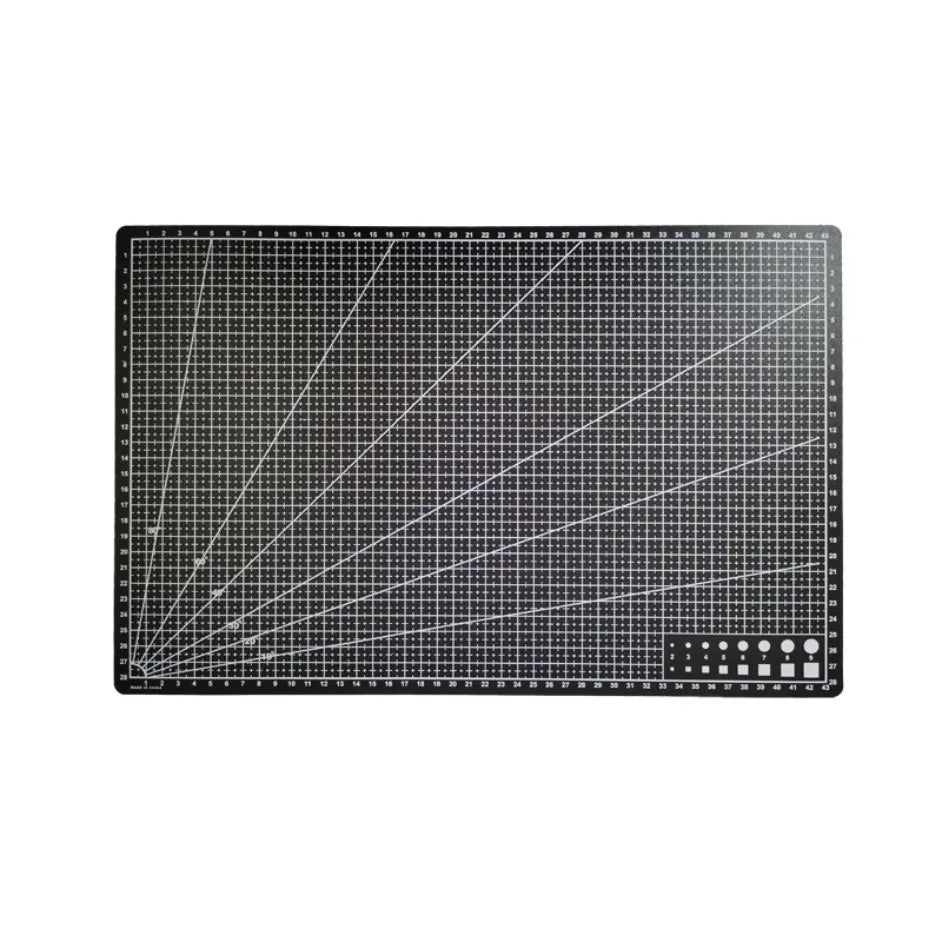 Process Anti Cutting Double-Sided Carving A3 Cutting Pad PVC Table Pad Leather Student DIY Process Self-Healing Pad 45×30x0.09cm
