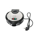 1200W Electric Ice Cream Cone Maker with Roller Waffle Cone and Bowl Maker Nonstick Waffle Baking Iron Machine Stainless Steel