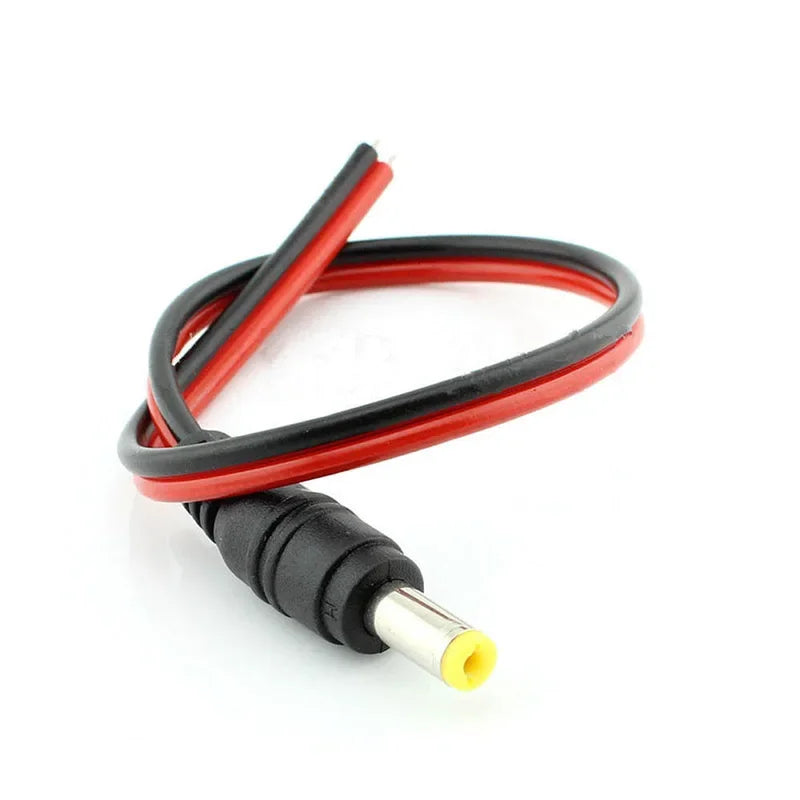 10pcs/Lot Male Female Plug 12V Dc Power Pigtail Cable Jack For Cctv Camera Connector Tail Extension DC Wire