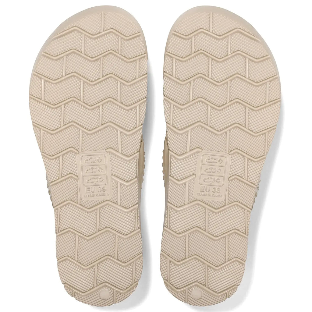 CRACOMIN New Women's Flip Flops Orthopedic Slippers With Arch Support Unisex House Sandals Summer Outdoor Non-slip Beach Slides
