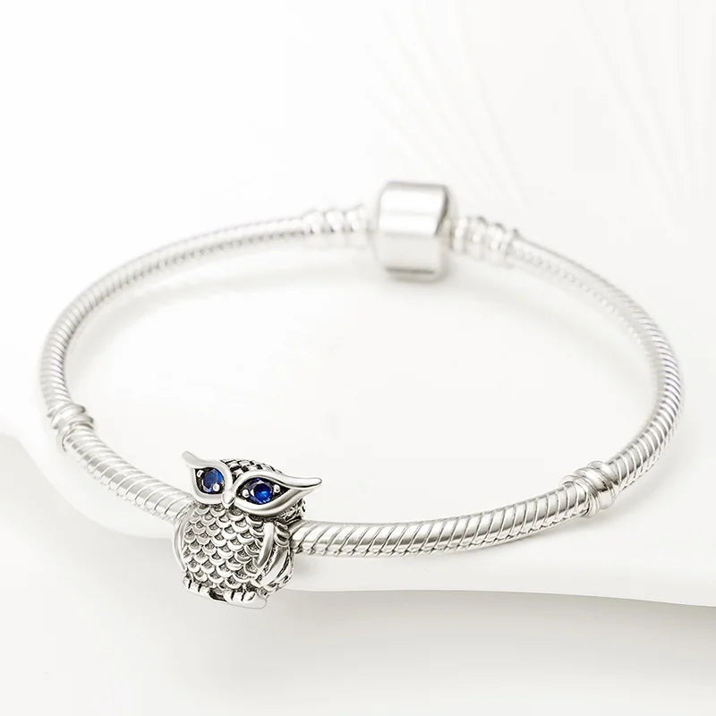 DSN 925 Silver King Of The Grasslands 2026 Charm Beads Pendant Fits Bracelet Necklace DIY Women Festival Party Jewelry Gifts