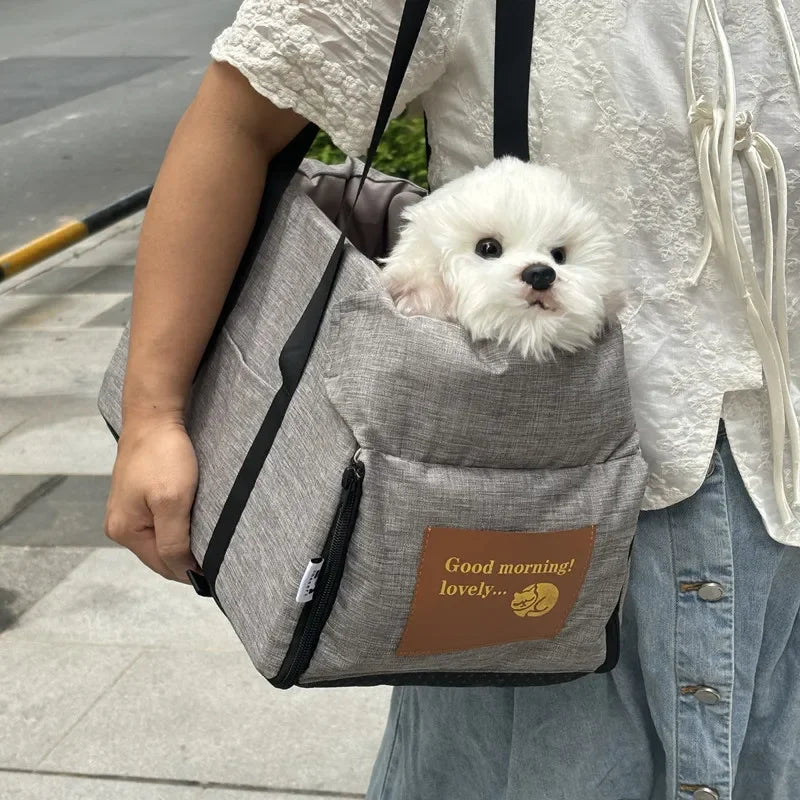 Dog Car Seat Bed Car Central Dog Car Seat Bed Portable Dog for Small Dogs Cats Safety Travel Bag Dog Accessories Pet Carrier